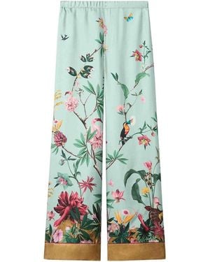 La DoubleJ Pants With Contrasting Profiles - Green