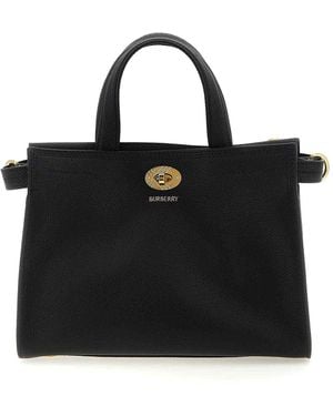 Burberry Cotswolds Mini Shopping Bag - Black