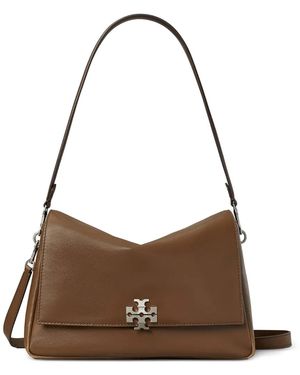 Tory Burch Charlie Shoulder Bag - Brown