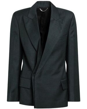 Victoria Beckham Single-Breasted Blazer - Black