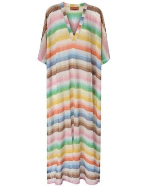 Missoni Long Cover Up - White