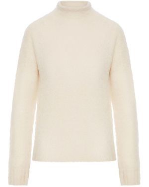 Max Mara Humble Mohair Knit Sweater - White