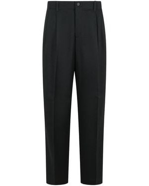 Golden Goose Slacks Virgin Wool Trousers - Black