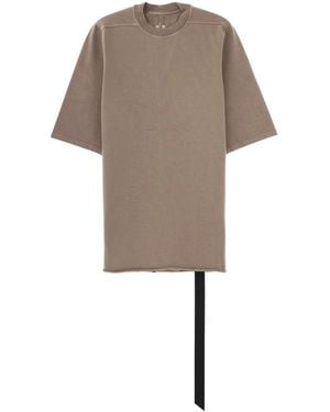 Rick Owens Jumbo Ss T-Shirt - Natural