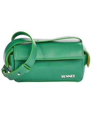 Sunnei La Bauletto Small Vegan - Green