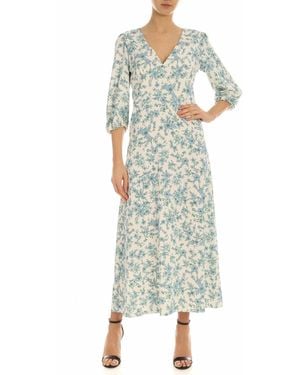 Vivetta Floral Print Dress - Green