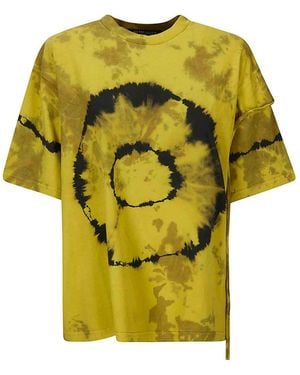 OTTOLINGER Reconstructed Oversized T-Shirt - Yellow