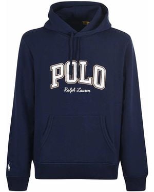 Polo Ralph Lauren Cotton Blend Sweatshirt - Blue