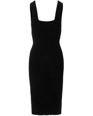 Wardrobe NYC Knit Midi Dress - Black
