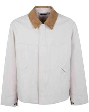 Tom Ford Cotton Canvas Wr Workwear Jacket - White