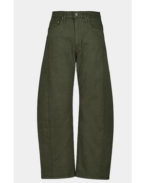 Mother Straight Leg Jeans - Grün