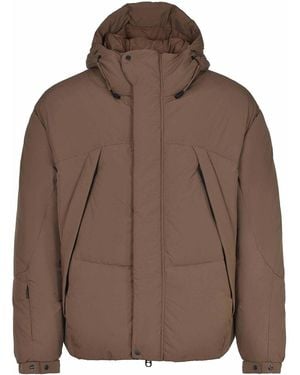 JG1 Jacket Made Of Nylon - Brown