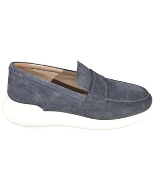 Hogan Flat Shoes - Blue