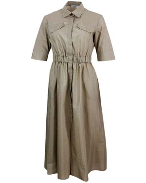 Barba Napoli Dress - Natural