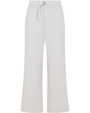 Ami Paris Straight Elasticated Pants - White