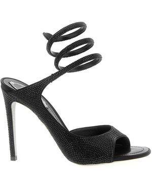 Rene Caovilla Audrey Sandals - Black