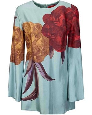 La DoubleJ Mini Supremes Swing Dress (Place) - Blue