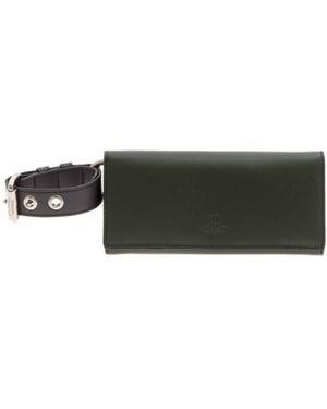 Vivienne Westwood Leather Wallet - Green