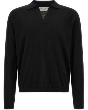 LARMERI STUDIO Touch Polo Shirt - Black