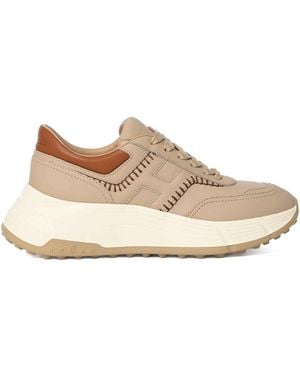Hogan Hi-Fi Sneakers - Natural