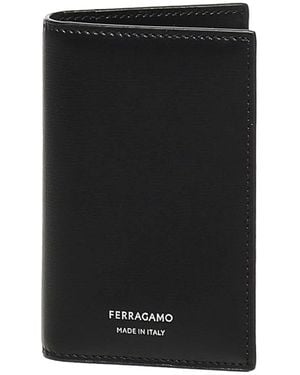 Ferragamo Gancini Organizer Wallet - Black