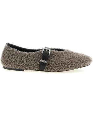 KATE CATE Jude Ballet Flats - Gray