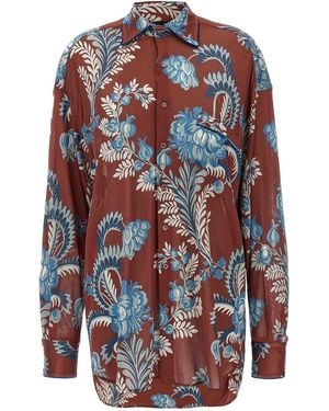 Etro Floral Foliage Shirt - Multicolor