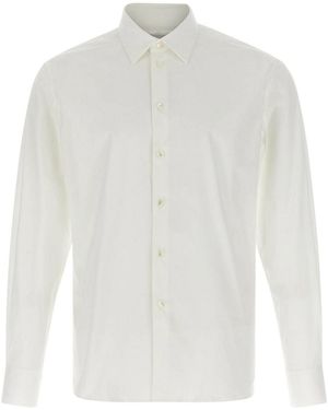 Ferragamo Poplin Shirt - White