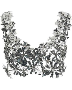 Rabanne Bralette Top - Gray