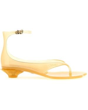 Chloé Jelly Sandals - Metallic
