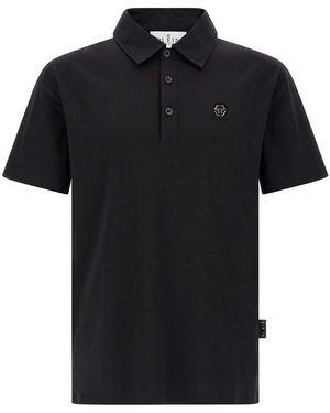 Philipp Plein Classic Polo Shirt - Black