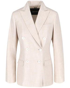 Kiton Blazer Doppiopetto - Natural