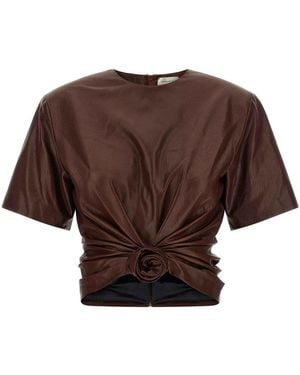 Magda Butrym 15' T-Shirt - Brown