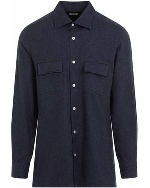 Kiton Shirt - Blue
