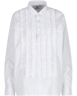 HODAKOVA Shirt With Rouches - White