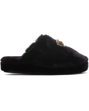 Versace Medusa Slippers - Black