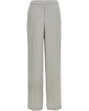 Theory 'Wide Pull On' Trousers - Grey