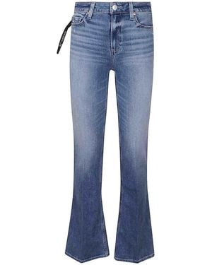 PAIGE Bootcut Jeans - Blau