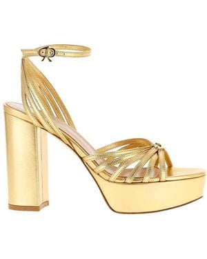 Gianvito Rossi 'Rita' Sandals - Metallic