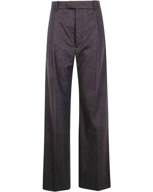 Carven Pleat Front Trouser - Blue