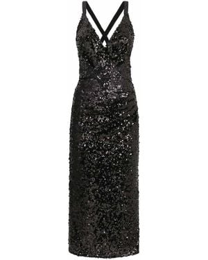 Dolce & Gabbana Dress With Sequins - Black