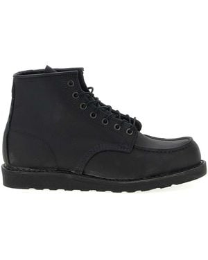 Red Wing Classic Moc Ankle Boots - Black