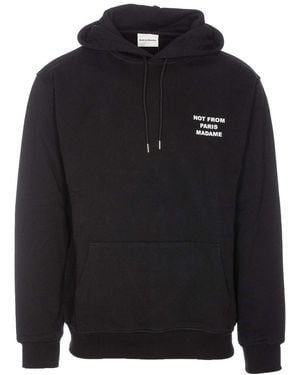 Drole de Monsieur Le Slogan Hoodie - Blue