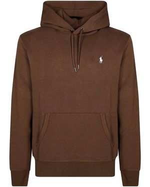 Polo Ralph Lauren Lspooodm8 Hooded Sweatshirt - Brown