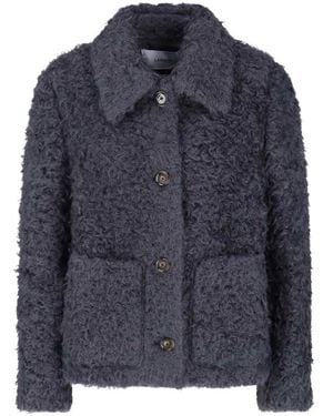 Lardini Mohair Jacket - Blue