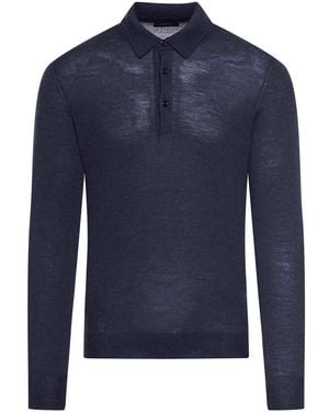 Nome Tennis Manica Lunga - Blu