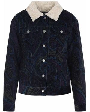 Etro Corduroy Jacket - Blue