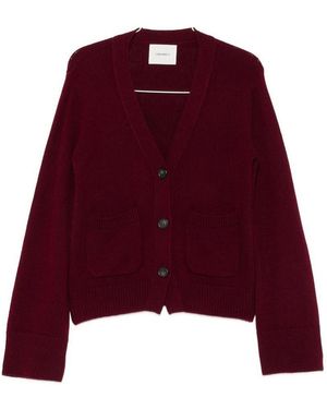 Lisa Yang Danni Cashmere Cardigan - Red