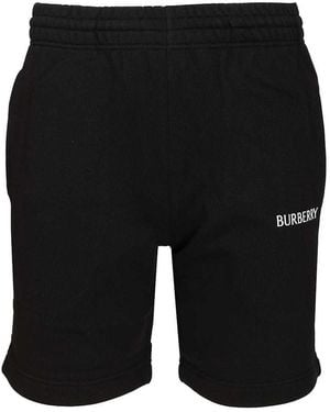 Burberry Cotton Shorts - Black