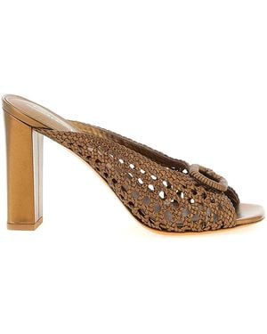 Santoni Luce Sandals - Brown